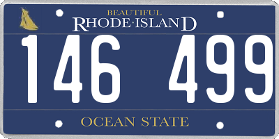 RI license plate 146499