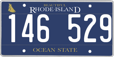 RI license plate 146529