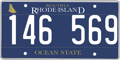 RI license plate 146569