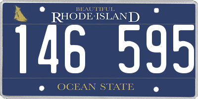 RI license plate 146595