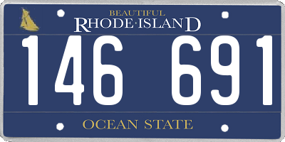 RI license plate 146691