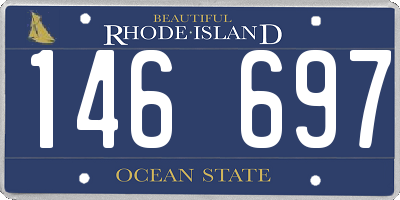 RI license plate 146697