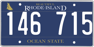 RI license plate 146715