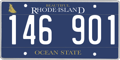 RI license plate 146901