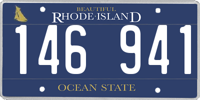 RI license plate 146941