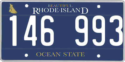 RI license plate 146993