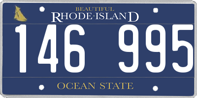 RI license plate 146995