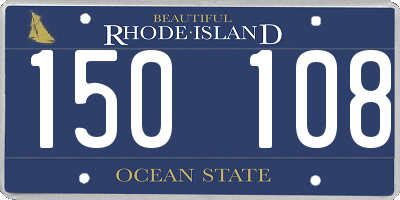 RI license plate 150108