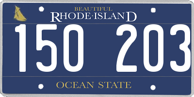 RI license plate 150203