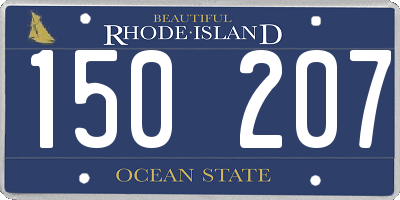 RI license plate 150207