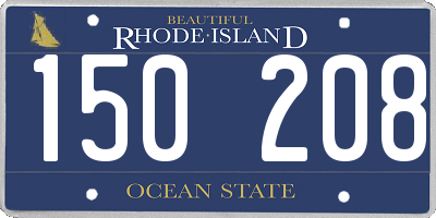 RI license plate 150208
