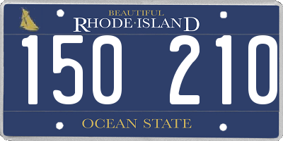 RI license plate 150210