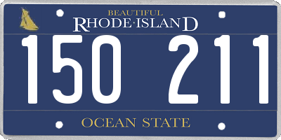 RI license plate 150211