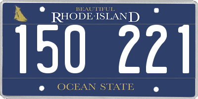 RI license plate 150221