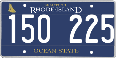 RI license plate 150225