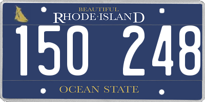 RI license plate 150248