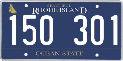 RI license plate 150301
