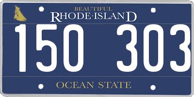 RI license plate 150303