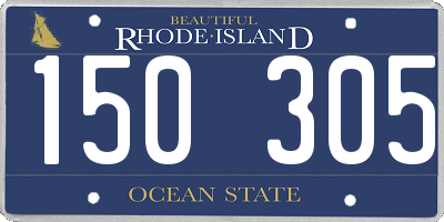 RI license plate 150305