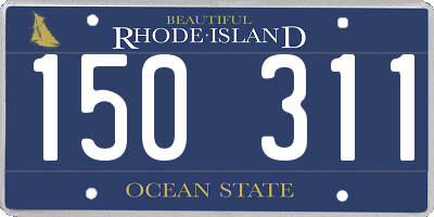 RI license plate 150311