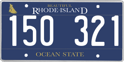 RI license plate 150321