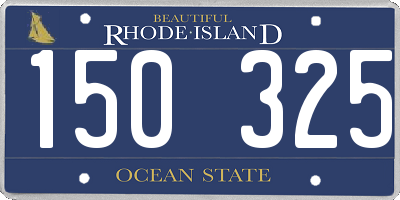 RI license plate 150325