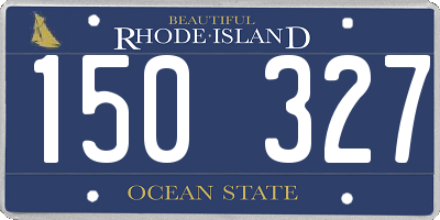 RI license plate 150327