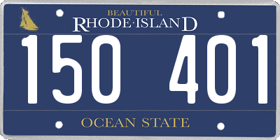 RI license plate 150401