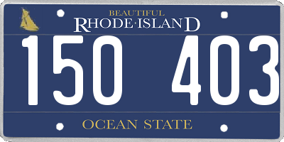 RI license plate 150403