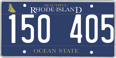 RI license plate 150405