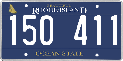 RI license plate 150411