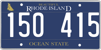 RI license plate 150415