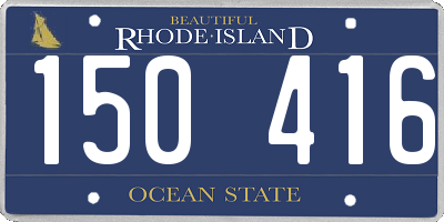 RI license plate 150416