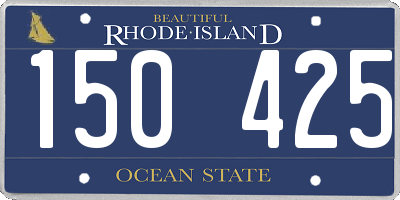 RI license plate 150425