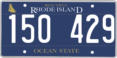 RI license plate 150429