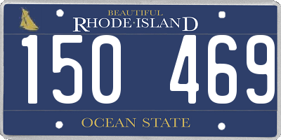 RI license plate 150469
