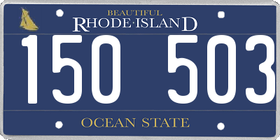 RI license plate 150503