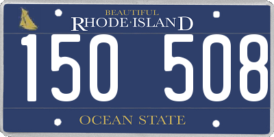 RI license plate 150508