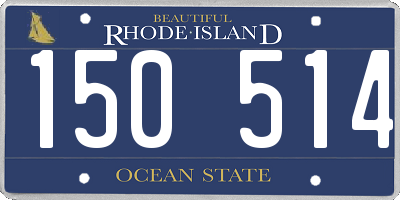 RI license plate 150514