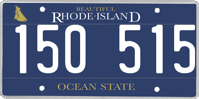 RI license plate 150515