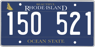 RI license plate 150521