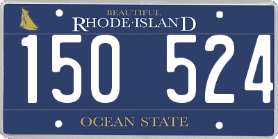 RI license plate 150524