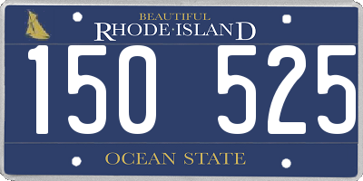RI license plate 150525