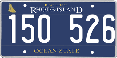 RI license plate 150526