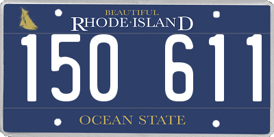RI license plate 150611