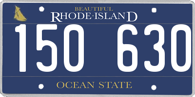 RI license plate 150630