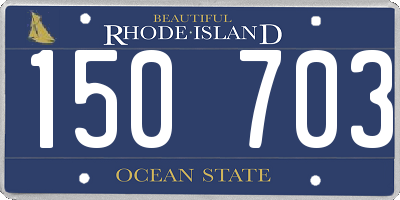 RI license plate 150703