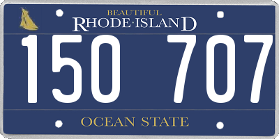 RI license plate 150707
