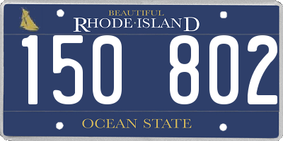RI license plate 150802