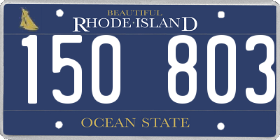 RI license plate 150803